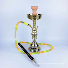 box package top hose Wholesale high quality egypt copper golden hookah shisha tunisia hookah